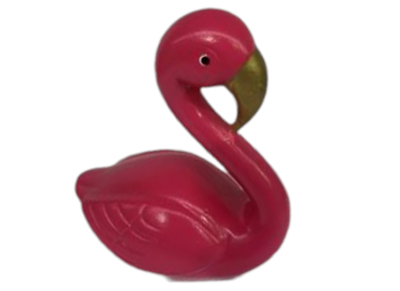 Flamingo Deitado - Pegue e Dekore
