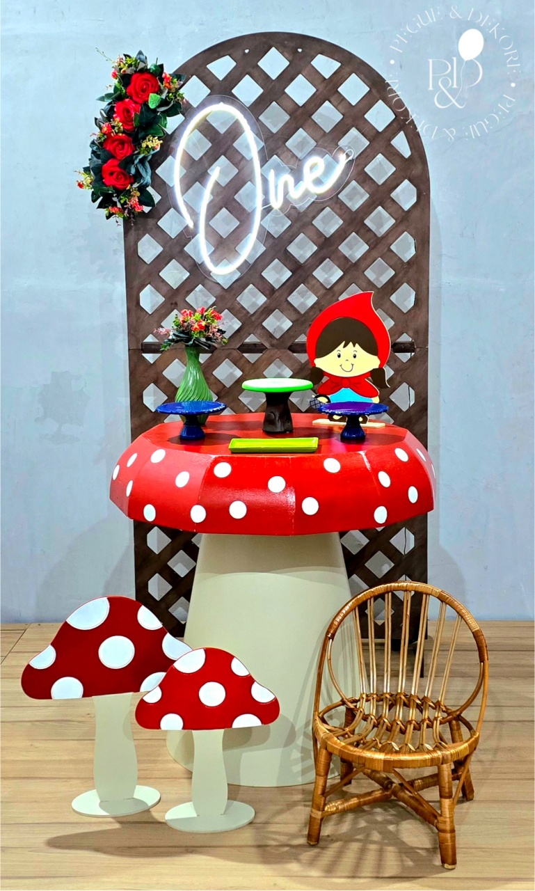 Kit Elegance Chapeuzinho Vermelho - Coleção:floresta: - Pegue e Dekore
