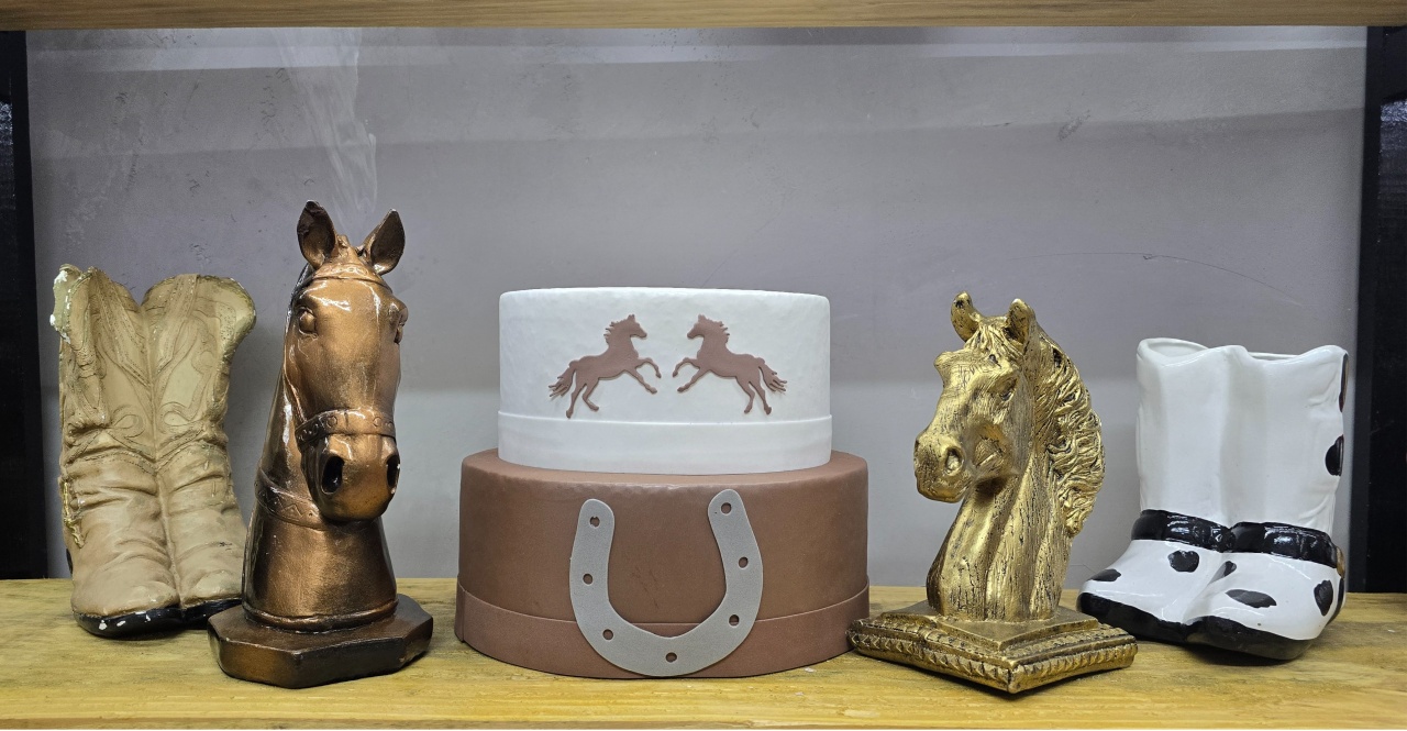 Kit Decoradora Economiza (Country/Cavalos) - Pegue e Dekore