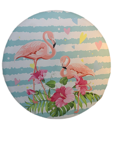 Painel Sublimado Flamingo - Pegue e Dekore