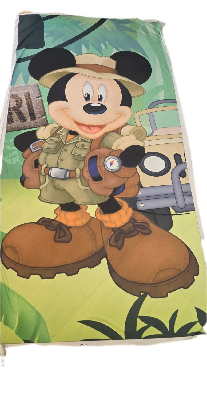 Capa Lateral Sublimada Mickey Safari - Pegue e Dekore