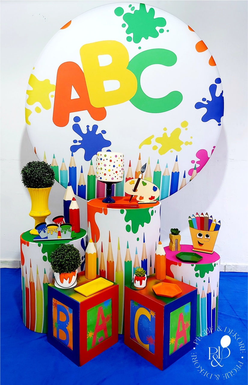 Kit Elegance Abc 2 - Coleção:pequenas Passos - Pegue e Dekore