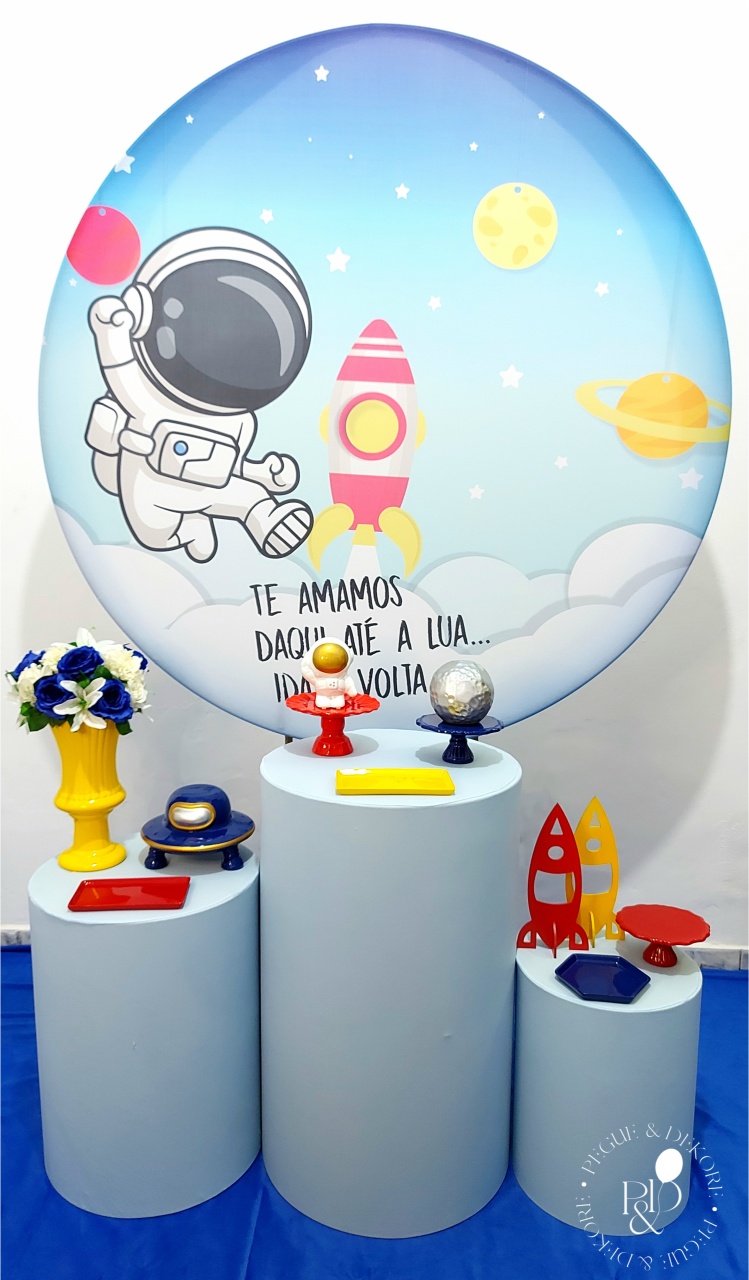 Kit Elegance Astronauta 2 - Coleção: Universo - Pegue e Dekore