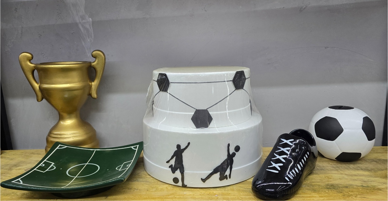 Kit Decoradora Economiza (Futebol) - Pegue e Dekore