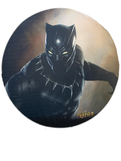 Painel Sublimado Pantera Negra - Pegue e Dekore