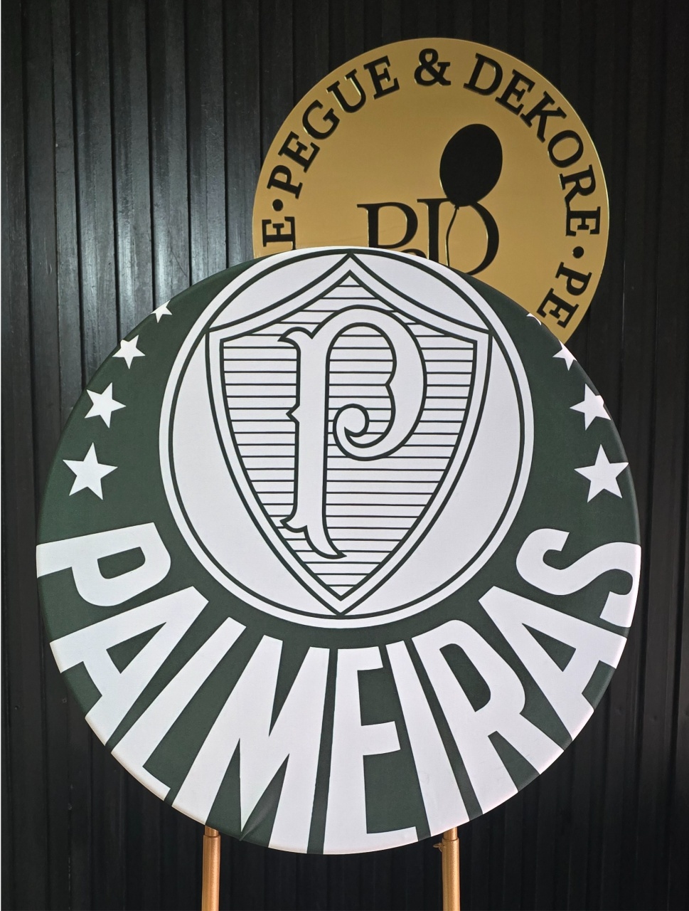 Mini Painel Palmeiras - Pegue e Dekore