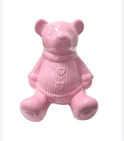 Urso Pequeno Sentado - Pegue e Dekore