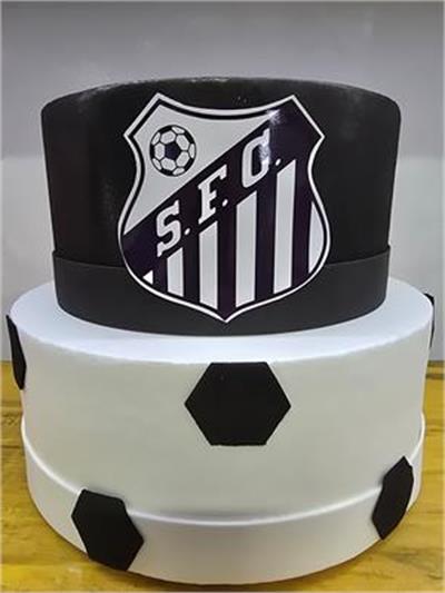Bolo Fake Santos - Pegue e Dekore