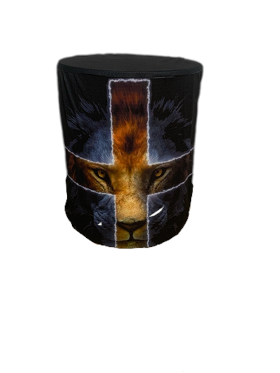 Capa de Cilindro Sublimada Leão de Judá P - Pegue e Dekore