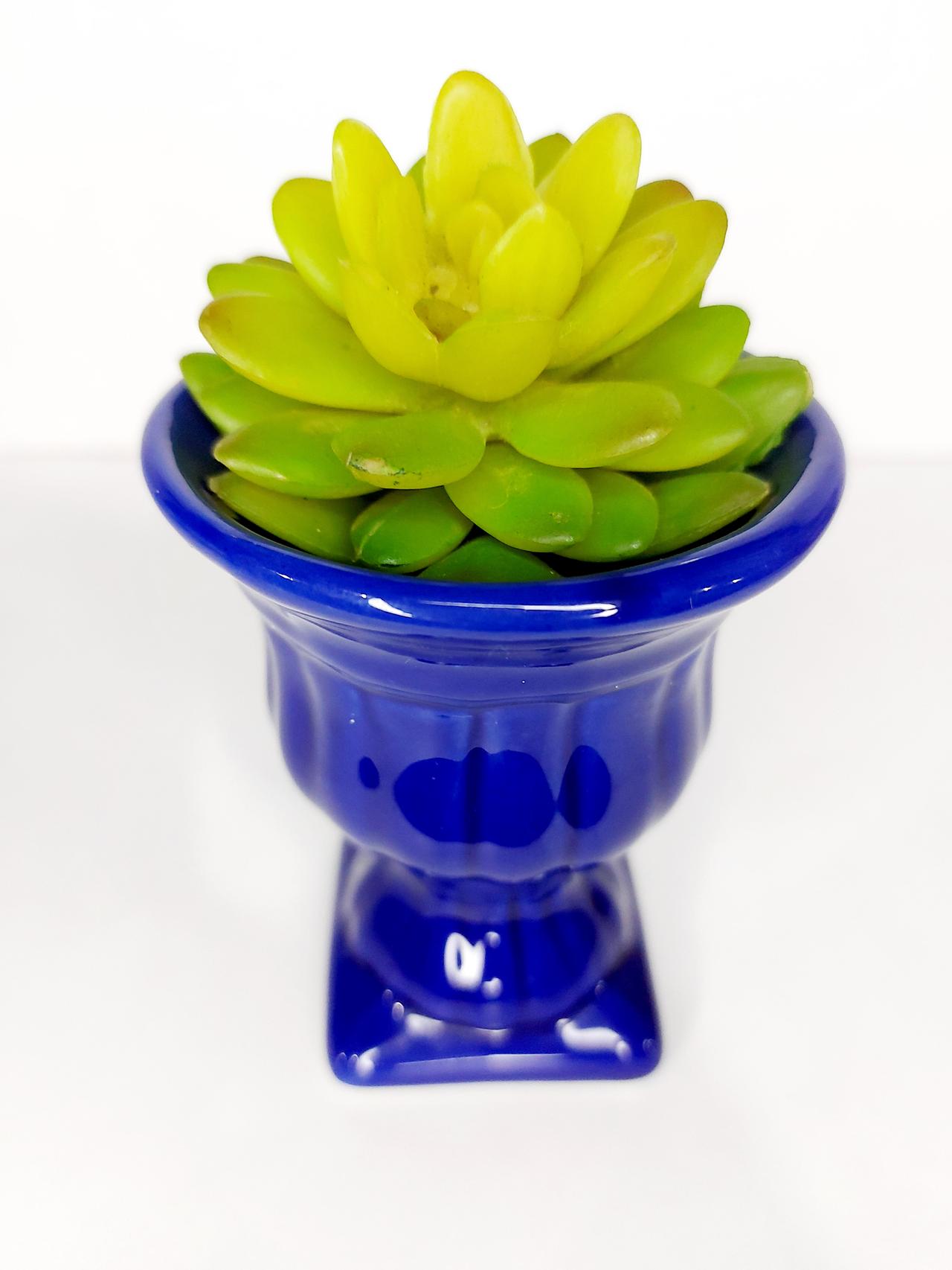 Vaso Greguinho Pp Azul Bic - Pegue e Dekore