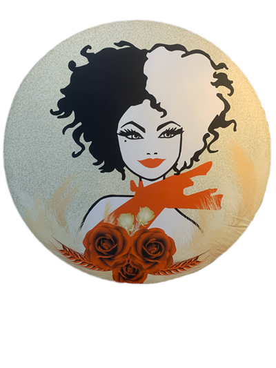 Painel Sublimado Cruella - Pegue e Dekore
