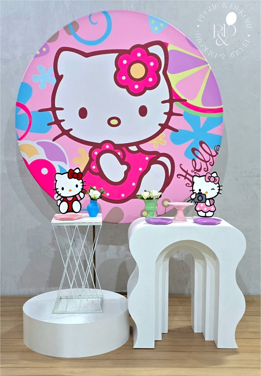 Kit Essencial Hello Kit (K2843) - Coleção:gatinha - Pegue e Dekore