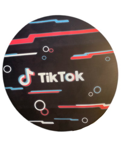 Painel Sublimado Tik Tok - Pegue e Dekore