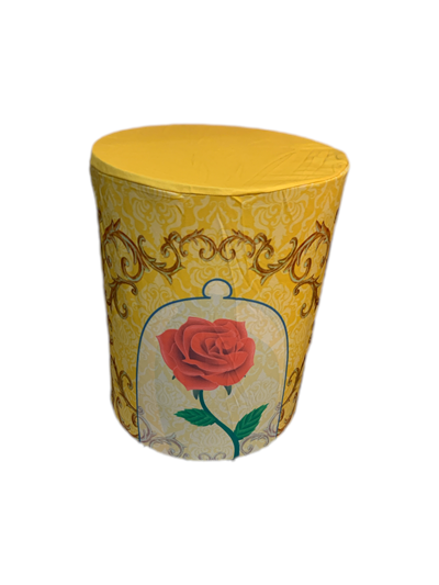Capa de Cilindro Sublimada Tardezinha Bela E A Fera P - Pegue e Dekore