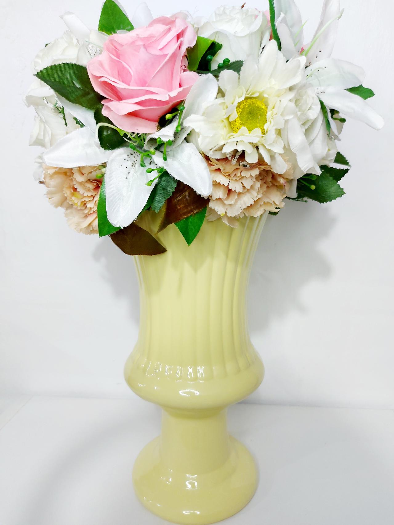 Vaso Charme G Amarelo Candy - Pegue e Dekore