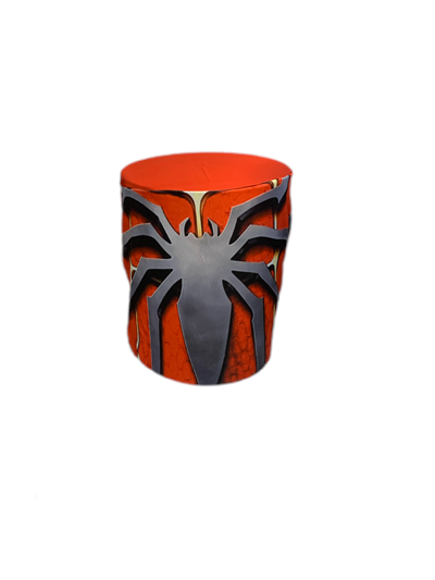 Capa de Cilindro Sublimada Homem Aranha P - Pegue e Dekore
