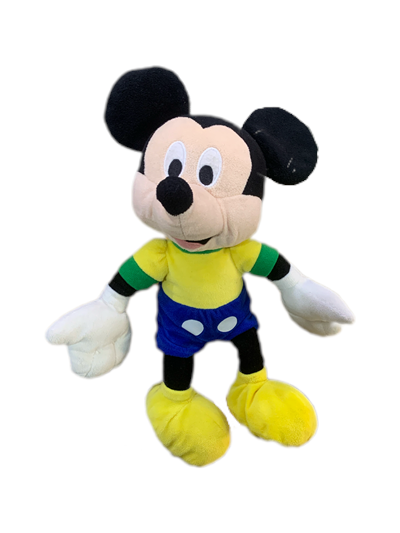 Pelúcia Mickey Brasil - Pegue e Dekore