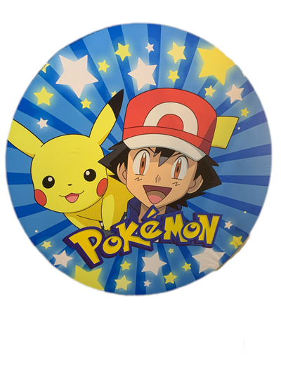 Painel Sublimado Pokémon - Pegue e Dekore