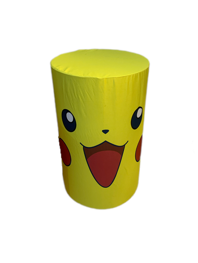Capa de Cilindro Sublimada Pokémon G - Pegue e Dekore