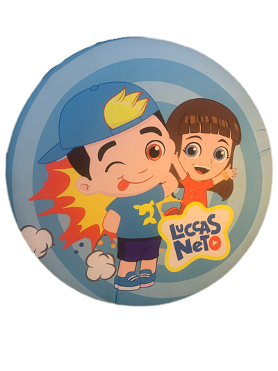 Painel Sublimado Lucas Neto - Pegue e Dekore