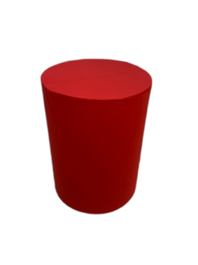 Capa de Cilindro Vermelho M - Pegue e Dekore