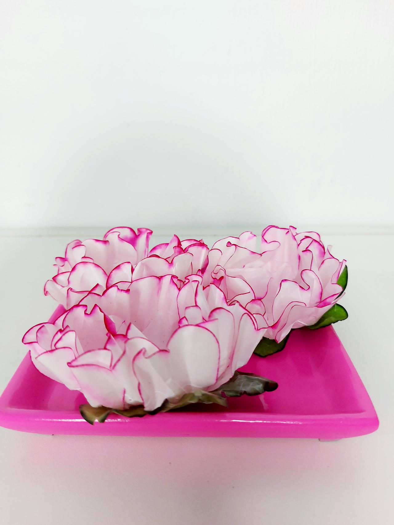 Travessa Quadrada Rosa Barbie - Pegue e Dekore