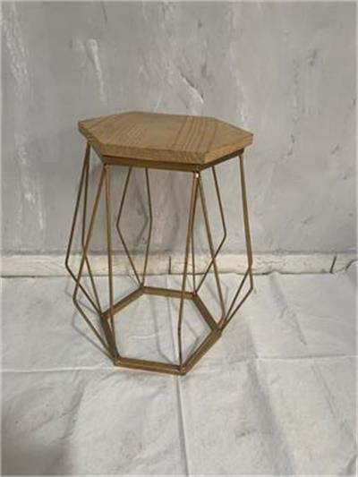 Mesa Garden Diamante Dourado P - Pegue e Dekore