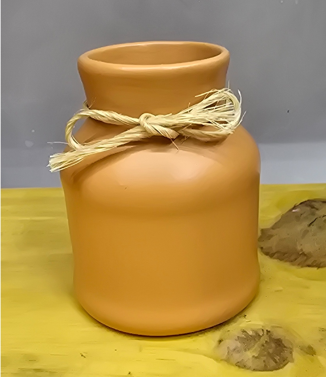 Leiteira Ceramica Terra Cota - Pegue e Dekore