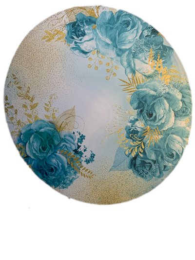 Painel Sublimado Floral Tiffany - Pegue e Dekore