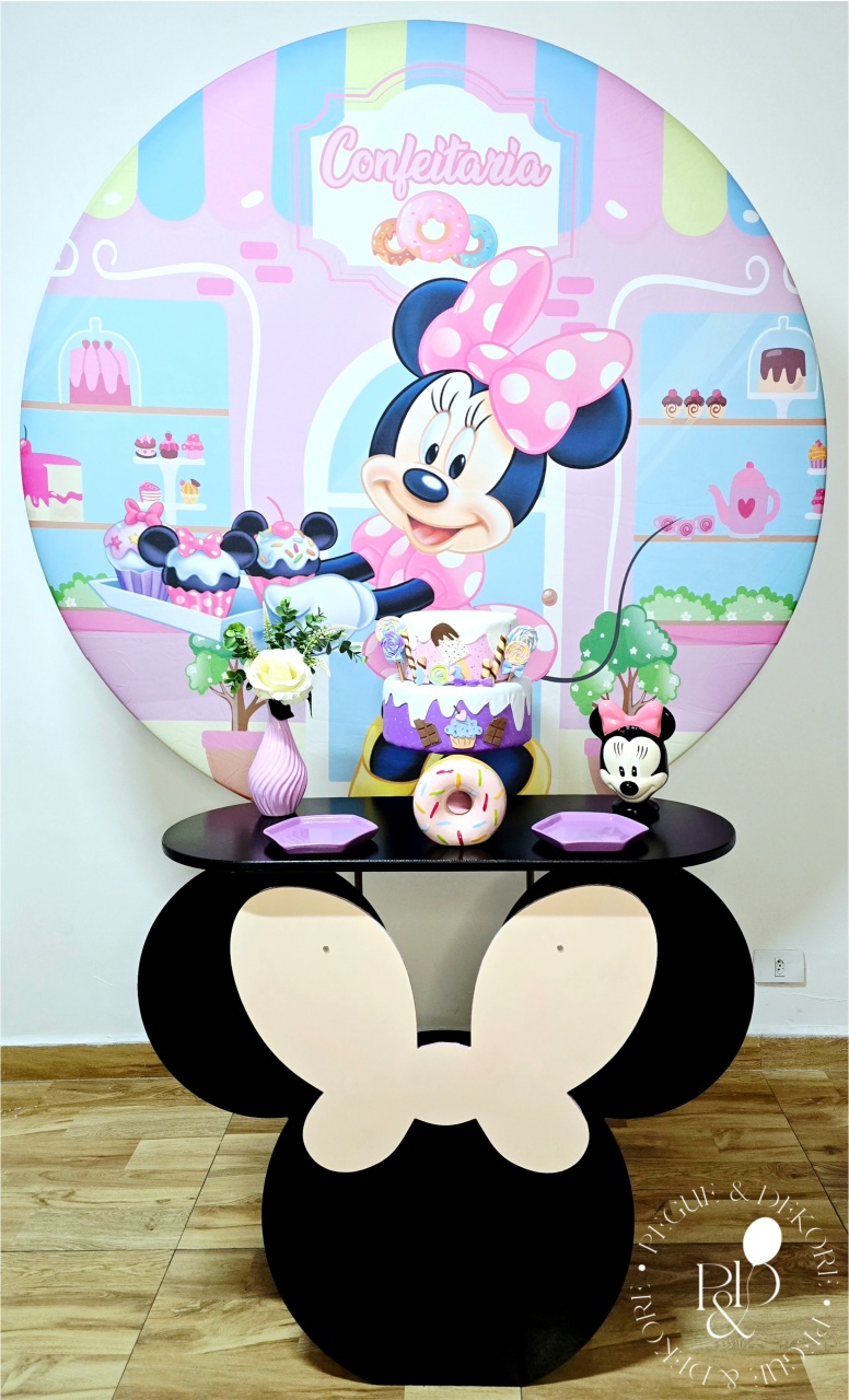 Kit Essencial Minnei Confeitaria(K3253) - Coleção: Disney - Pegue e Dekore