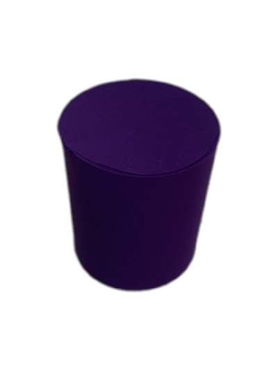 Capa de Cilindro Lisa Roxo P - Pegue e Dekore
