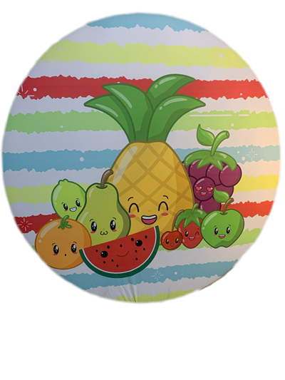 Painel Sublimado Frutinhas - Pegue e Dekore