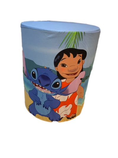 Capas de Cilindros Sublimados Stitch G - Pegue e Dekore