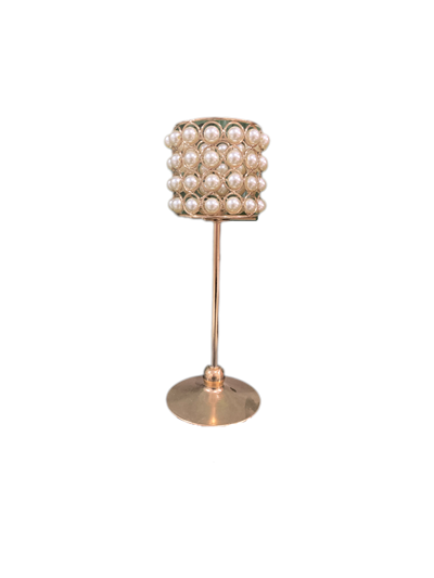 Castiça Dourado Com Pérolas - Pegue e Dekore