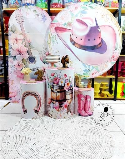 Cowboy Rosa Mod.3  Romano - Pegue e Dekore