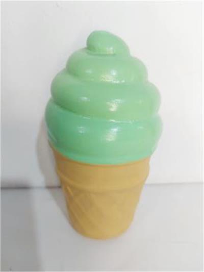 Sorvete de Casquinha Verde - Pegue e Dekore