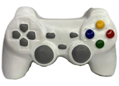 Controle Vídeo Game Branco - Pegue e Dekore
