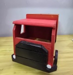 Caminhão de Madeira Vermelho - imagem 2
