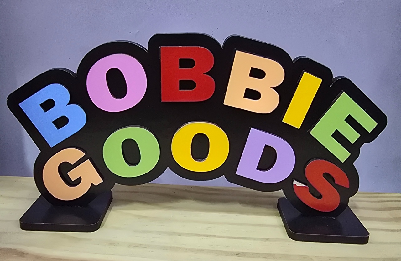 Display 3D Bobbie Goods - Pegue e Dekore