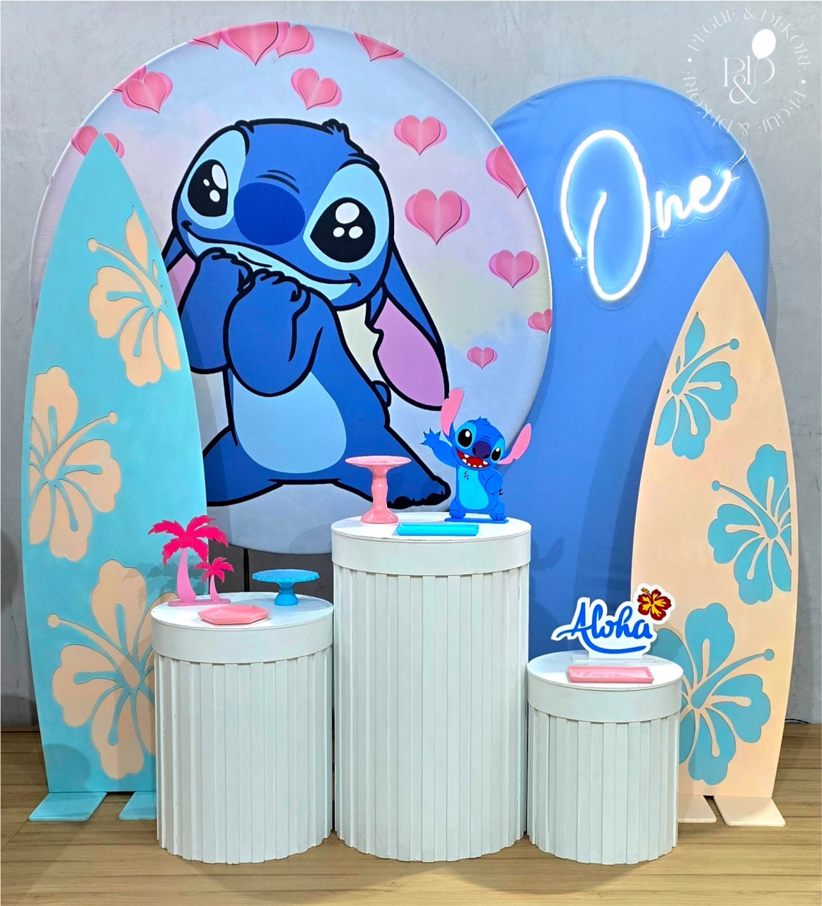 Kit Elegance Stitch (K1662) - Coleção: Praia & Diversão - Pegue e Dekore