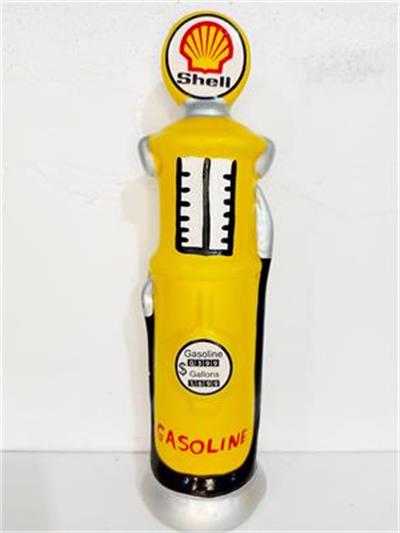 Bomba de Gasolina Amarela - Pegue e Dekore