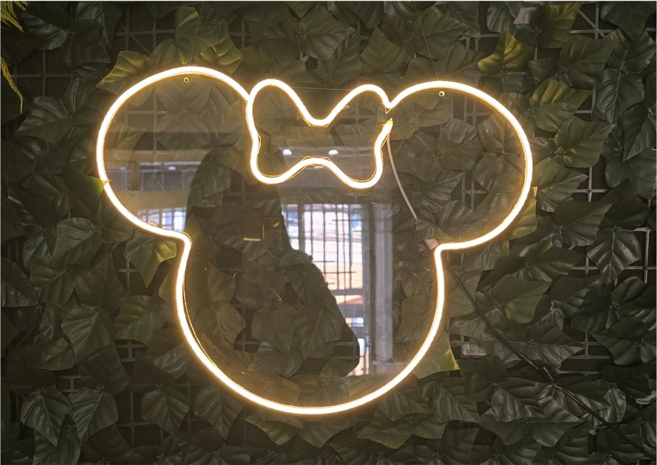 Led Neon Minnie - Pegue e Dekore