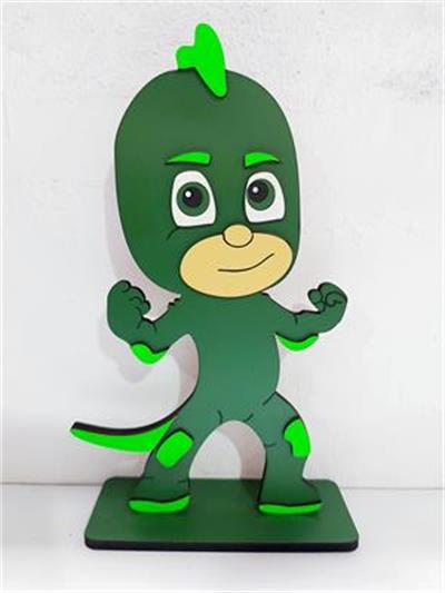Display 3D Pj Masks Largatixo - Pegue e Dekore
