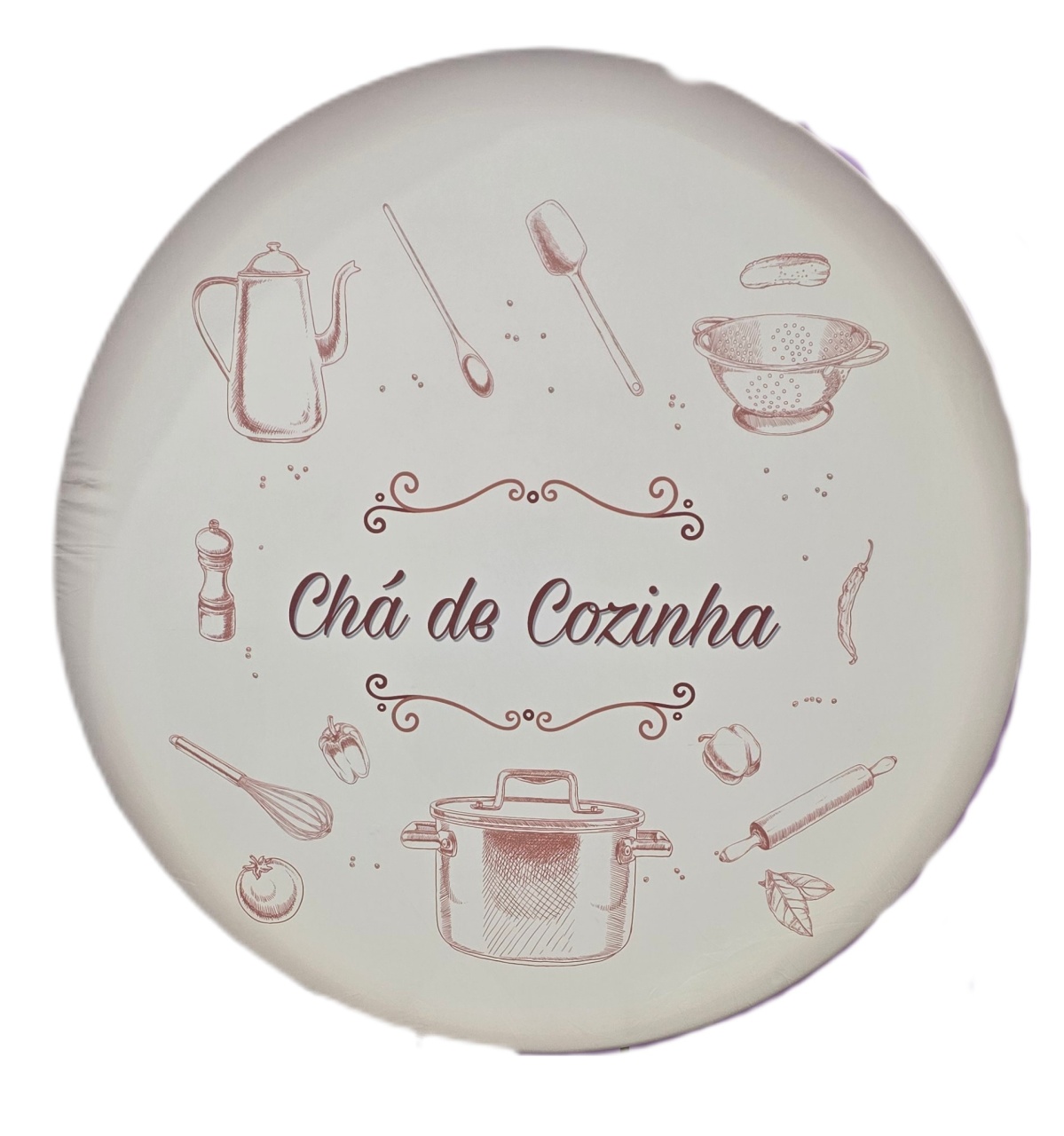 Painel Sublimado Chá de Cozinha  - Pegue e Dekore