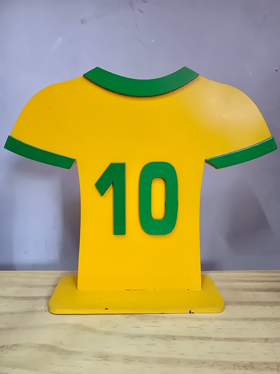 Display 3D Camiseta 10 Brasil/ Copa - Pegue e Dekore