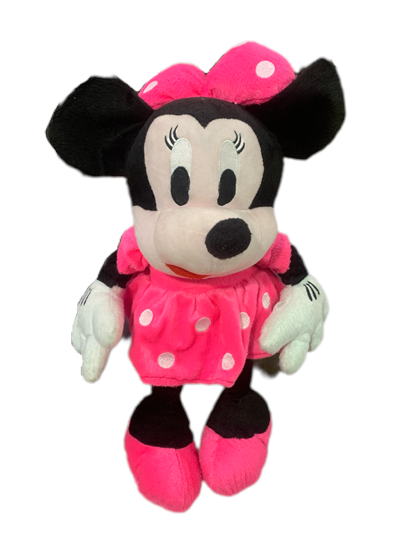 Pelúcia Minnei Rosa G - Pegue e Dekore