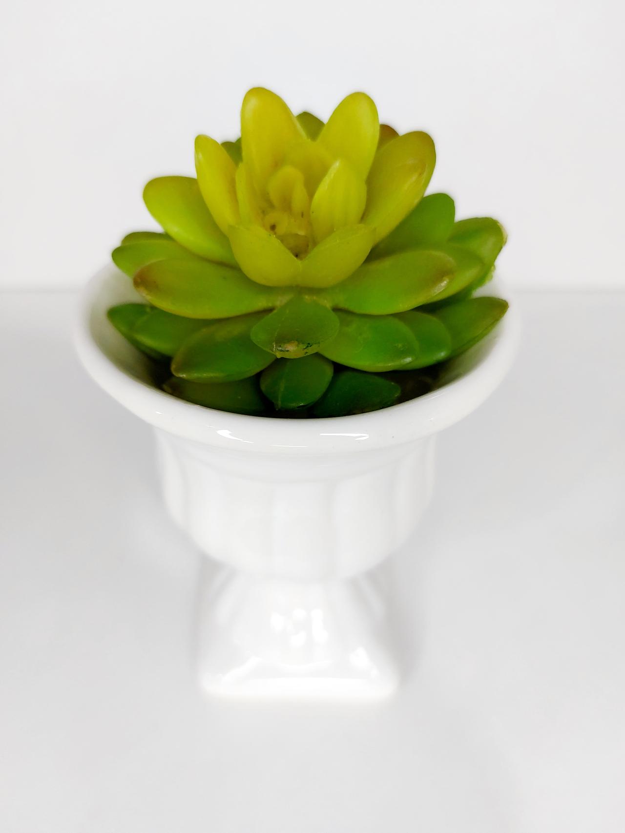 Vaso Greguinho Pp Branco - Pegue e Dekore