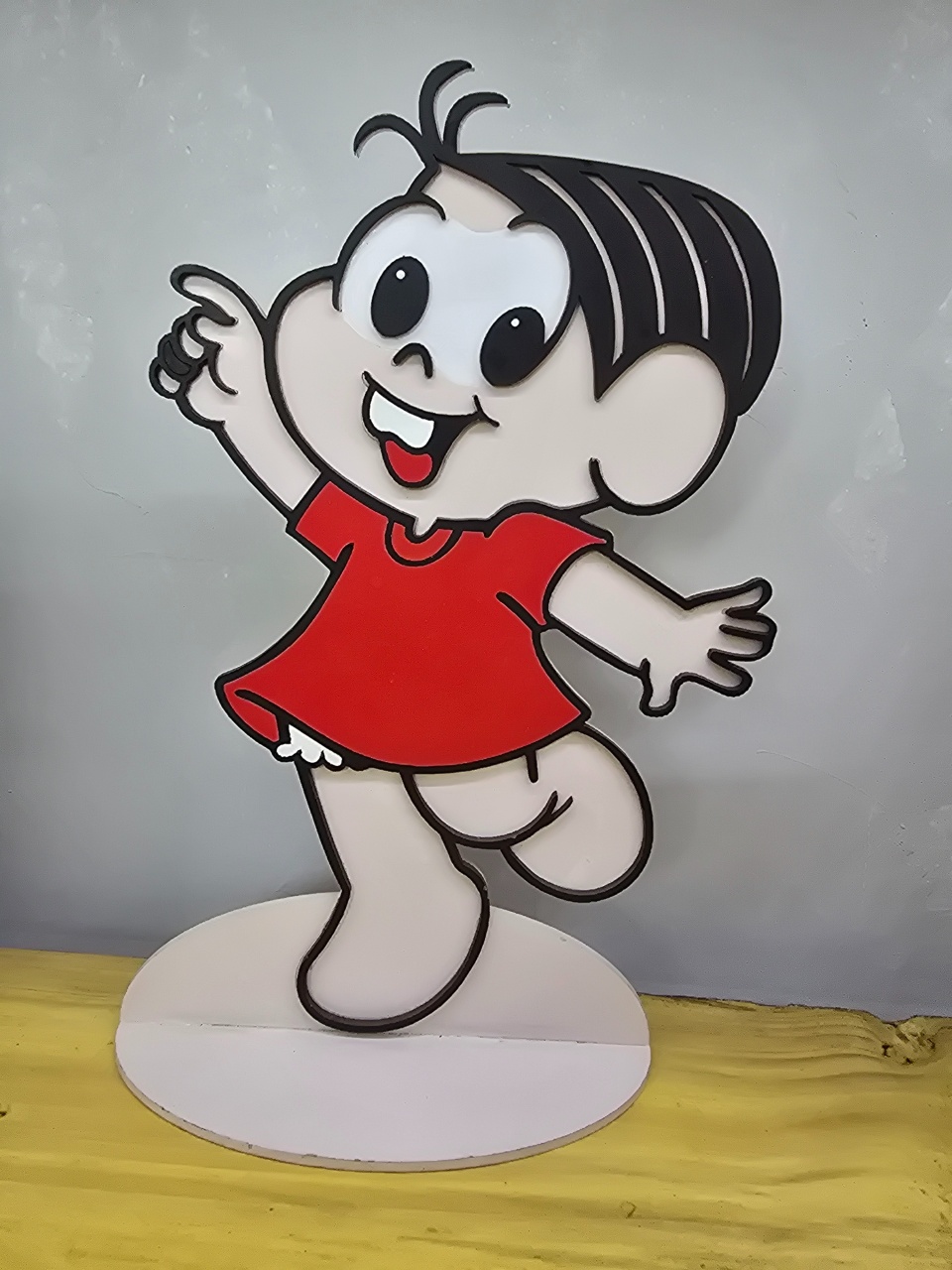 Display 3D Mônica - Pegue e Dekore
