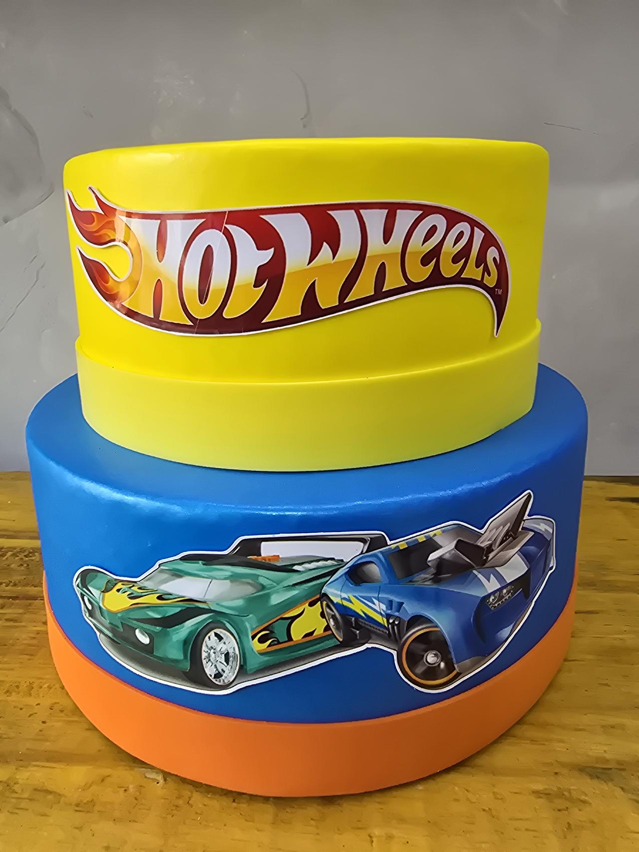 Bolo Fake Hotwheels - Pegue e Dekore