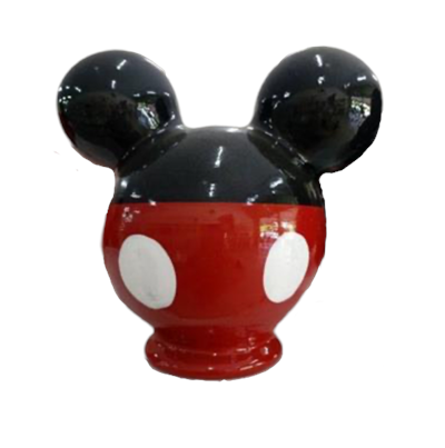 Cabeça Mickey Roupa - Pegue e Dekore